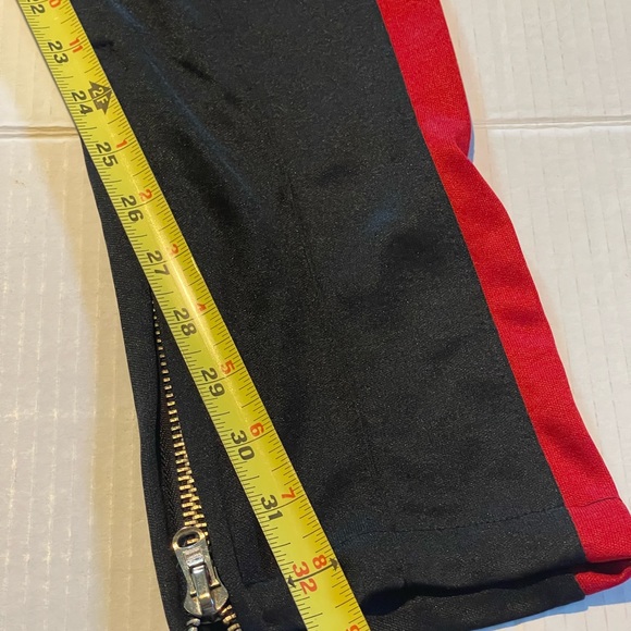 Mnml track pants mens size medium black red‎ pre-owned condition - Picture 9 of 10